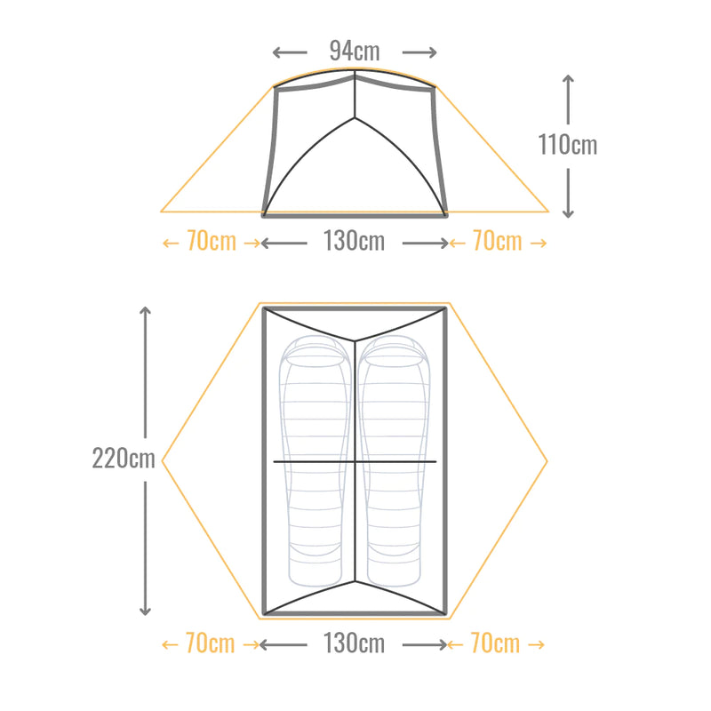 Load image into Gallery viewer, Mont Moondance 2 Tent