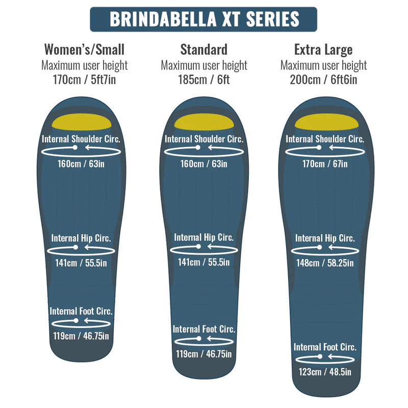 Load image into Gallery viewer, Mont Brindabella XT 700 -6 to -12 Down Sleeping Bag