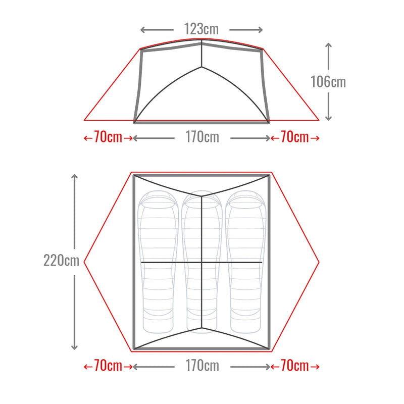 Load image into Gallery viewer, Mont Moondance EX Tent