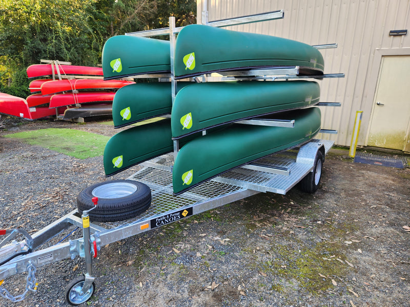 Load image into Gallery viewer, Galvanised Custom Canoe Trailer