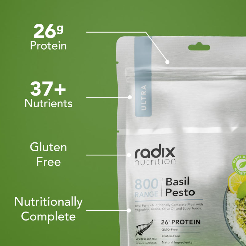 Load image into Gallery viewer, Radix Basil Pesto Ultra Meal 800Kcal V8.0