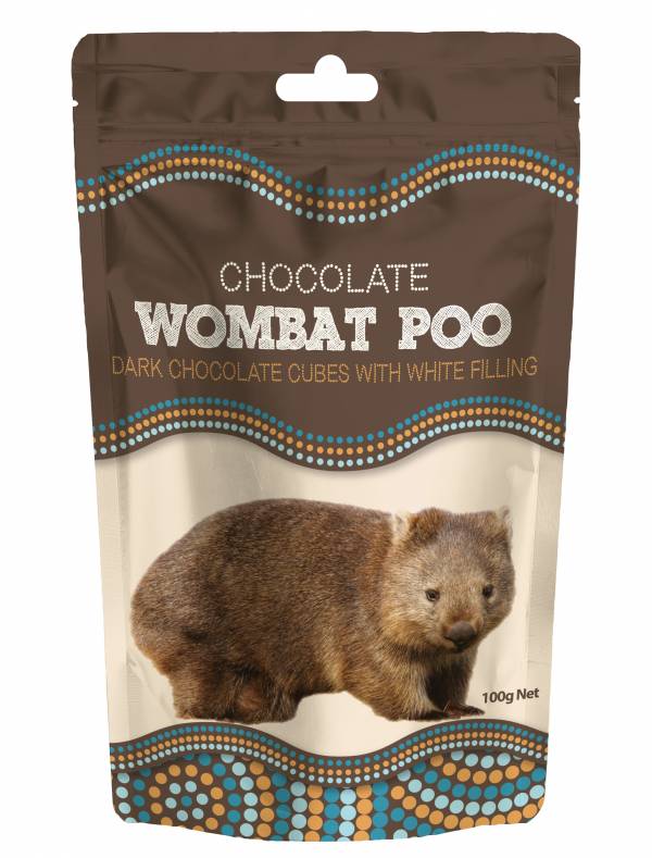 Load image into Gallery viewer, Wombat Poo - Dark Chocolate Filled Cubes