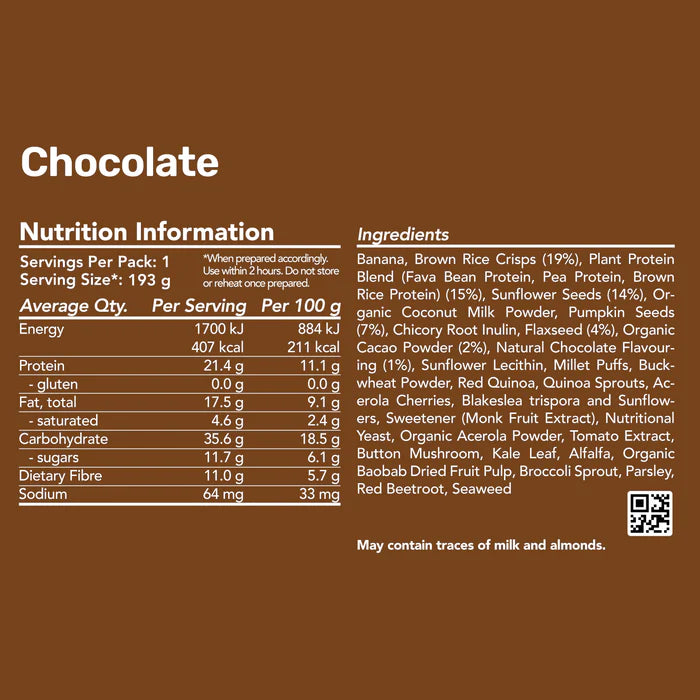 Load image into Gallery viewer, Radix Chocolate Original 400 Breakfast v9.0
