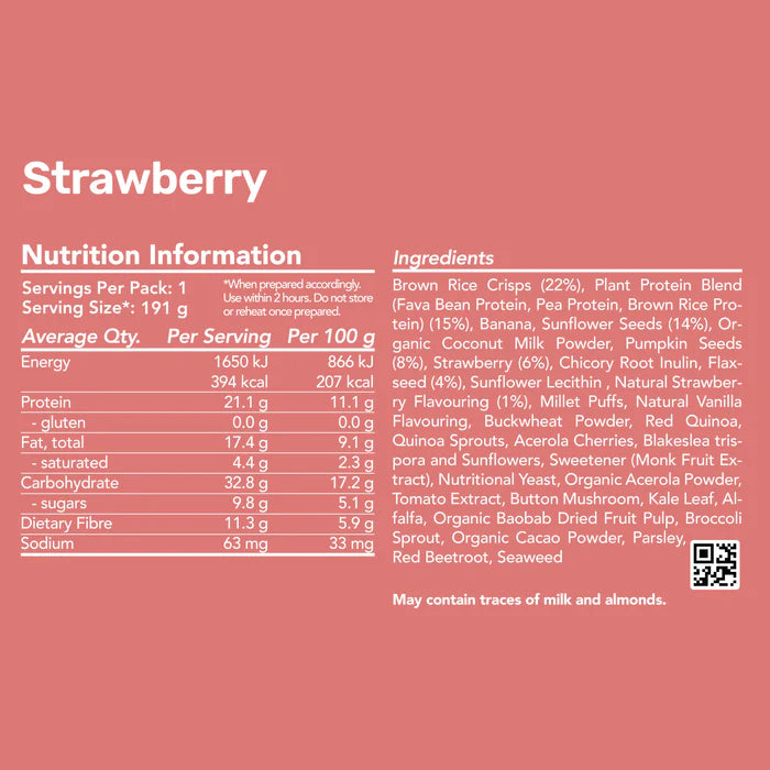 Load image into Gallery viewer, Radix Strawberry Original 400 Breakfast v9.0