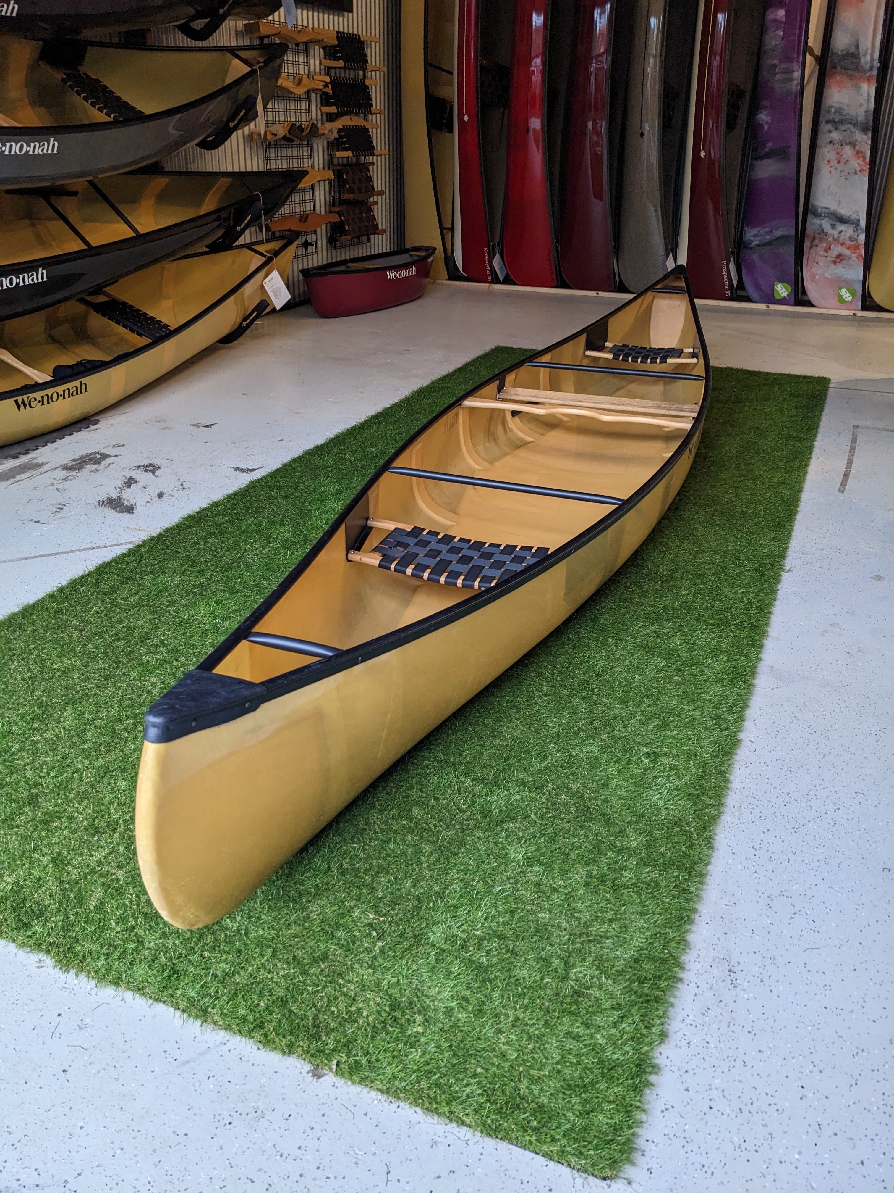Traded in 17 Wenonah Kevlar Ultralight Paddle & Portage Canoes