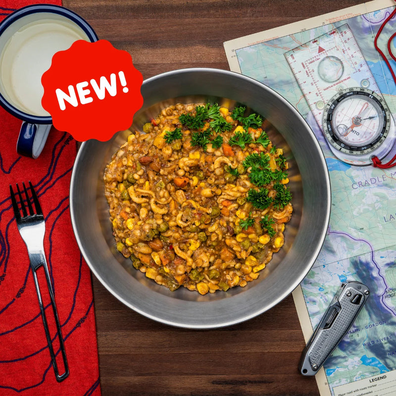 Load image into Gallery viewer, Campers Pantry XL 125g Vegetarian Pasta Medley Expedition