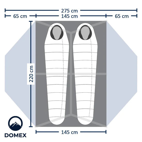 Load image into Gallery viewer, Domex Scout 2 Tent | Lightweight 3-Season Canoe Camping Tent for 2 People