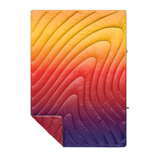 Rumpl Original Puffy Blanket - Pyro Fade