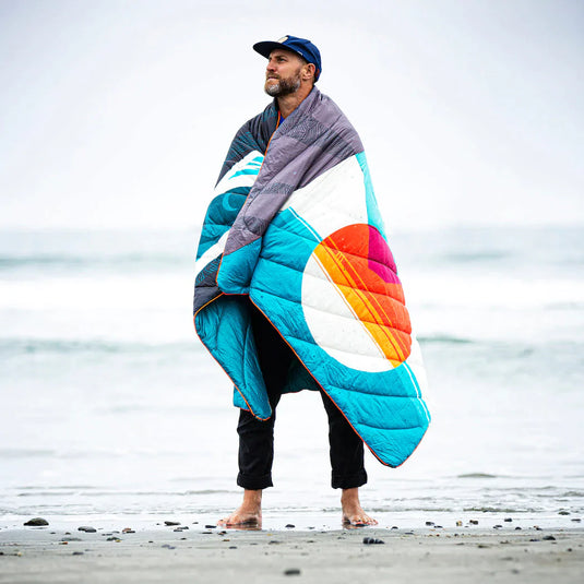 Rumpl Original Puffy Blanket - Salty Mountain Air