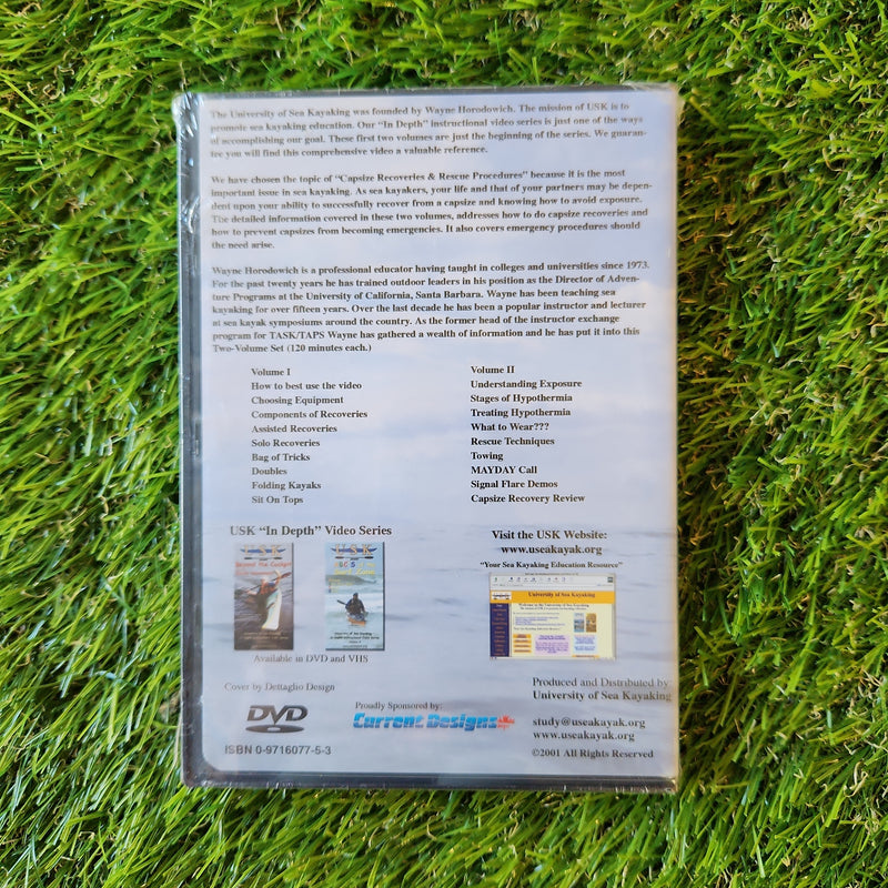 Load image into Gallery viewer, USK Capsize Recoveries and Rescue Procedures DVD