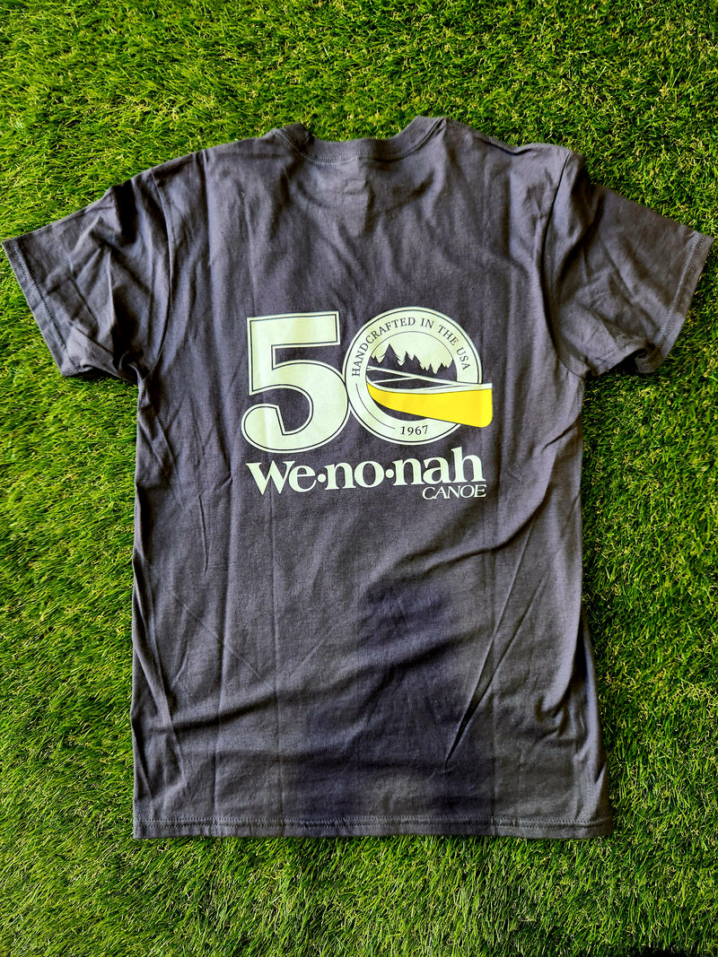 Load image into Gallery viewer, Wenonah Canoe 50th Anniversary T-Shirt (Men's)