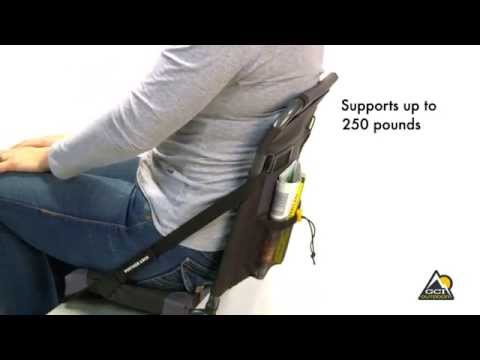 Load and play video in Gallery viewer, GCI "SITBACKER™" Canoe Seat