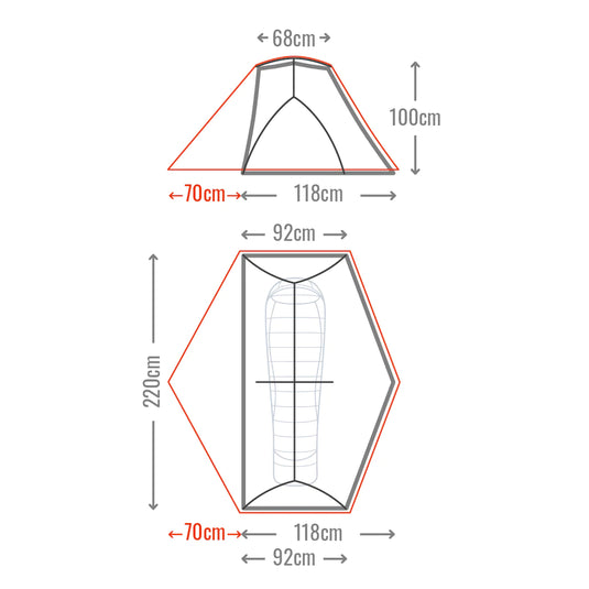 Mont Moondance 1 Tent