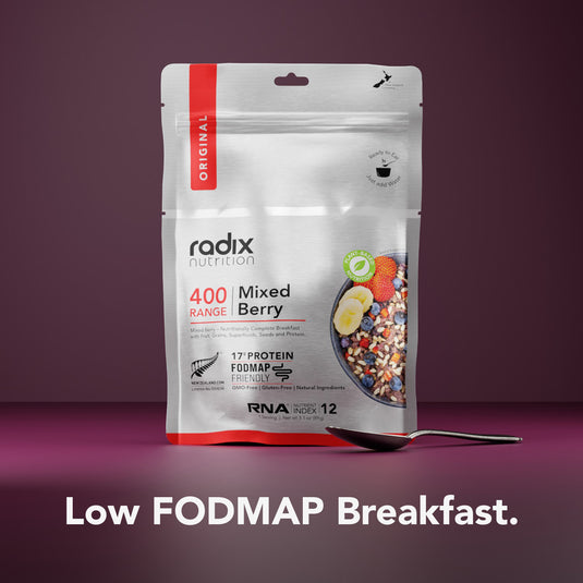 Radix Mixed Berry FODMAP Plant Based Breakfast