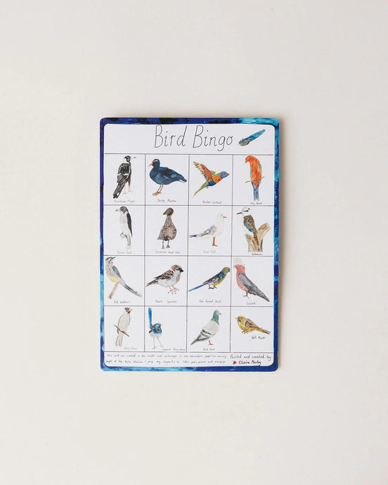 Bird Bingo Nature Card