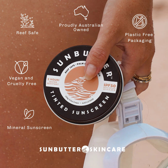 TINTED SPF50 Reef Safe Sunscreen