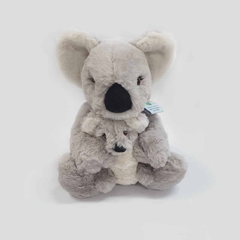 Load image into Gallery viewer, Koala with Baby Eco Plush Toy
