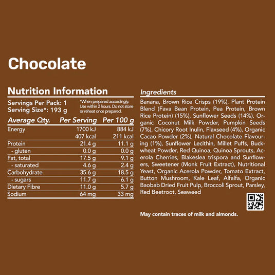 Radix Chocolate Original 400 Breakfast v9.0