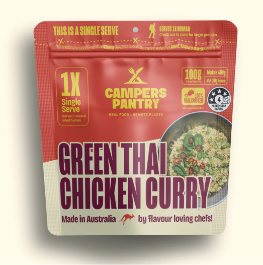 Campers Pantry Thai Green Chicken Curry