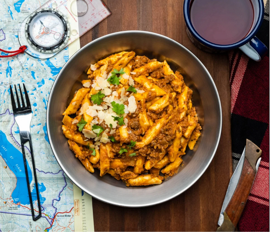 Campers Pantry Penne Bolognese