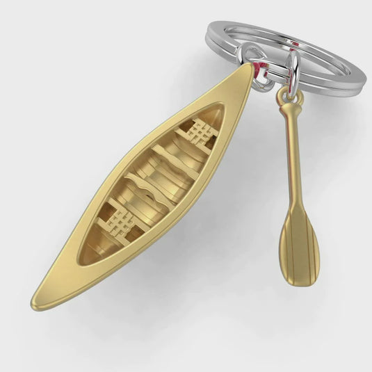 Canoe Key Ring