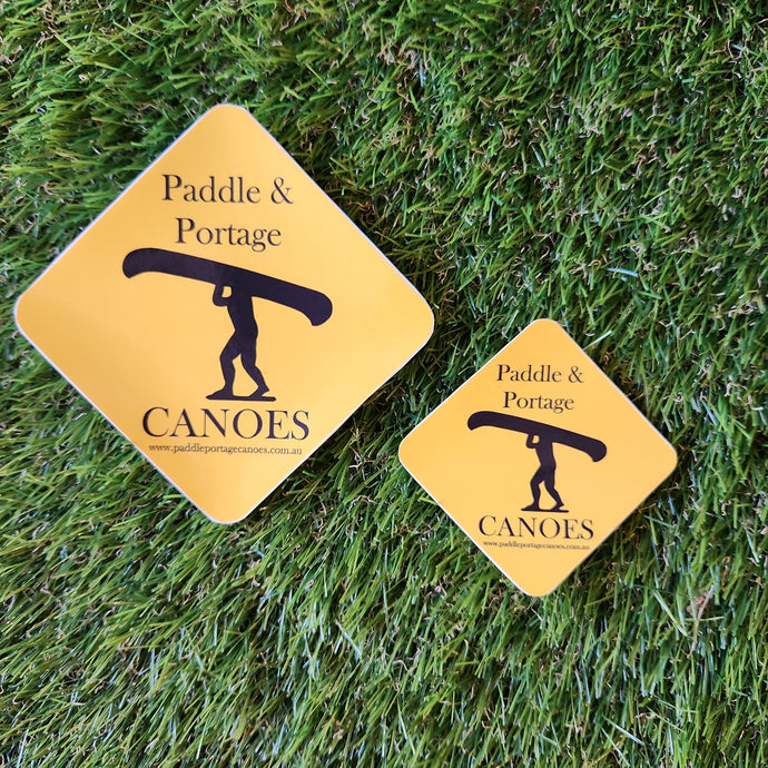Paddle & Portage Canoes Sticker