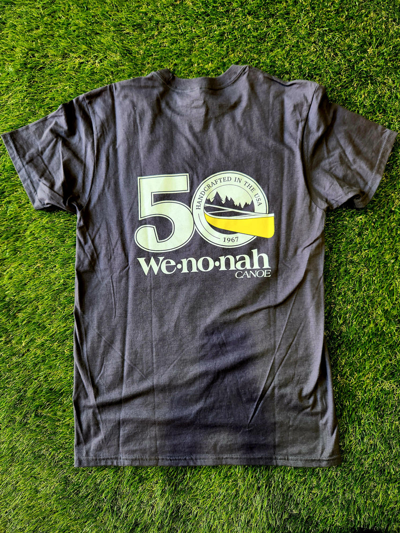 Load image into Gallery viewer, Wenonah Canoe 50th Anniversary T-Shirt (Women&#39;s)
