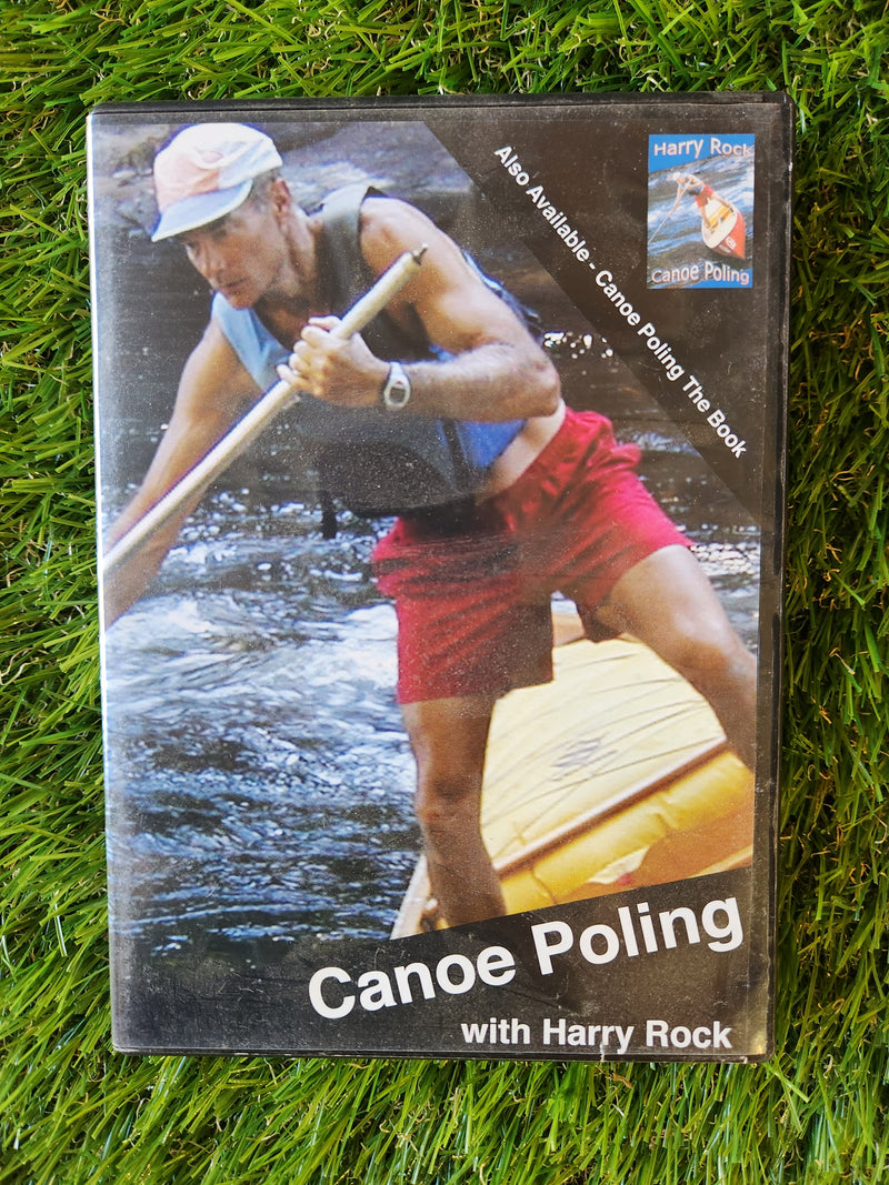 Load image into Gallery viewer, Canoe Poling with Harry Rock DVD
