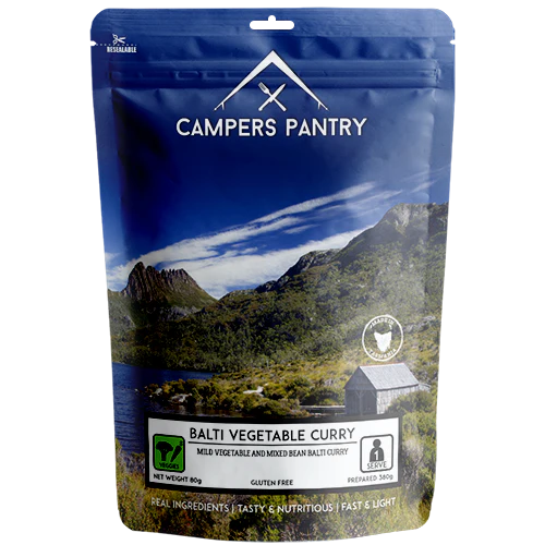 Campers Pantry Balti Vegetable Curry