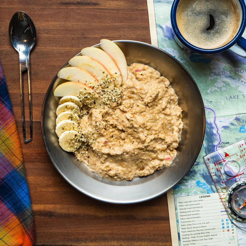 Load image into Gallery viewer, Campers Pantry Porridge with Apple, Banana &amp; Hemp Hearts
