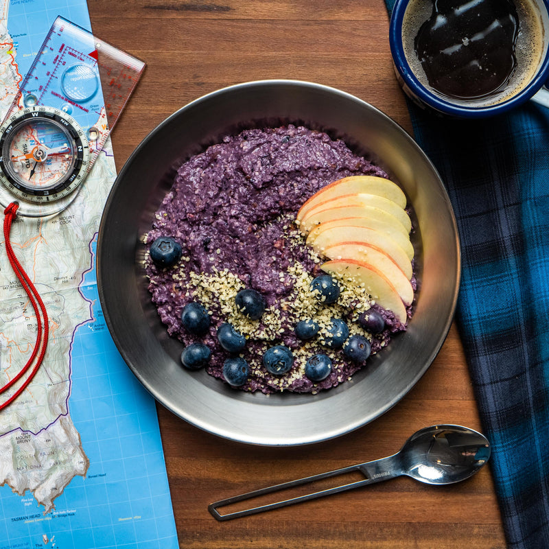 Load image into Gallery viewer, Campers Pantry Porridge with Apple, Blueberries &amp; Hemp Hearts
